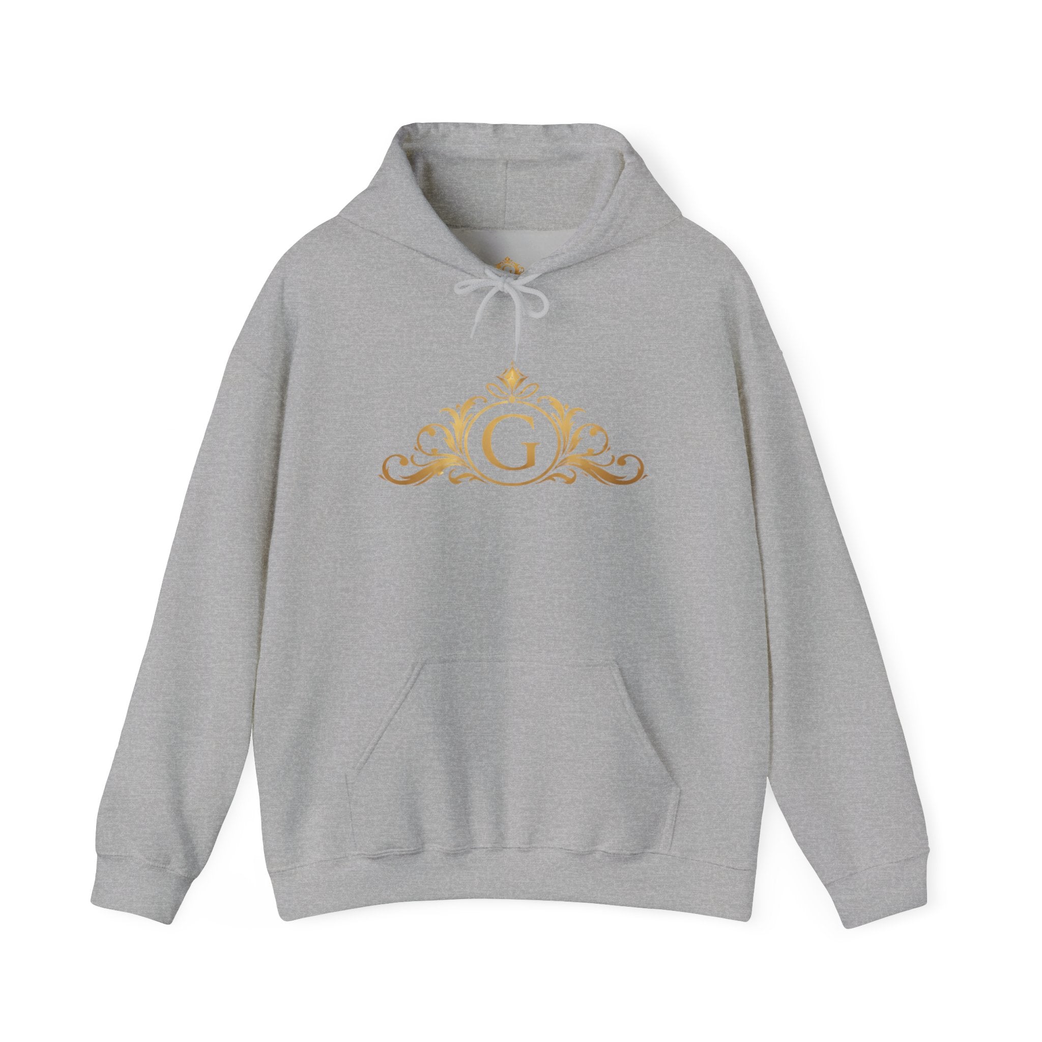 Goldy Signature Crest Hoodie – Luxury Black Unisex Pullover