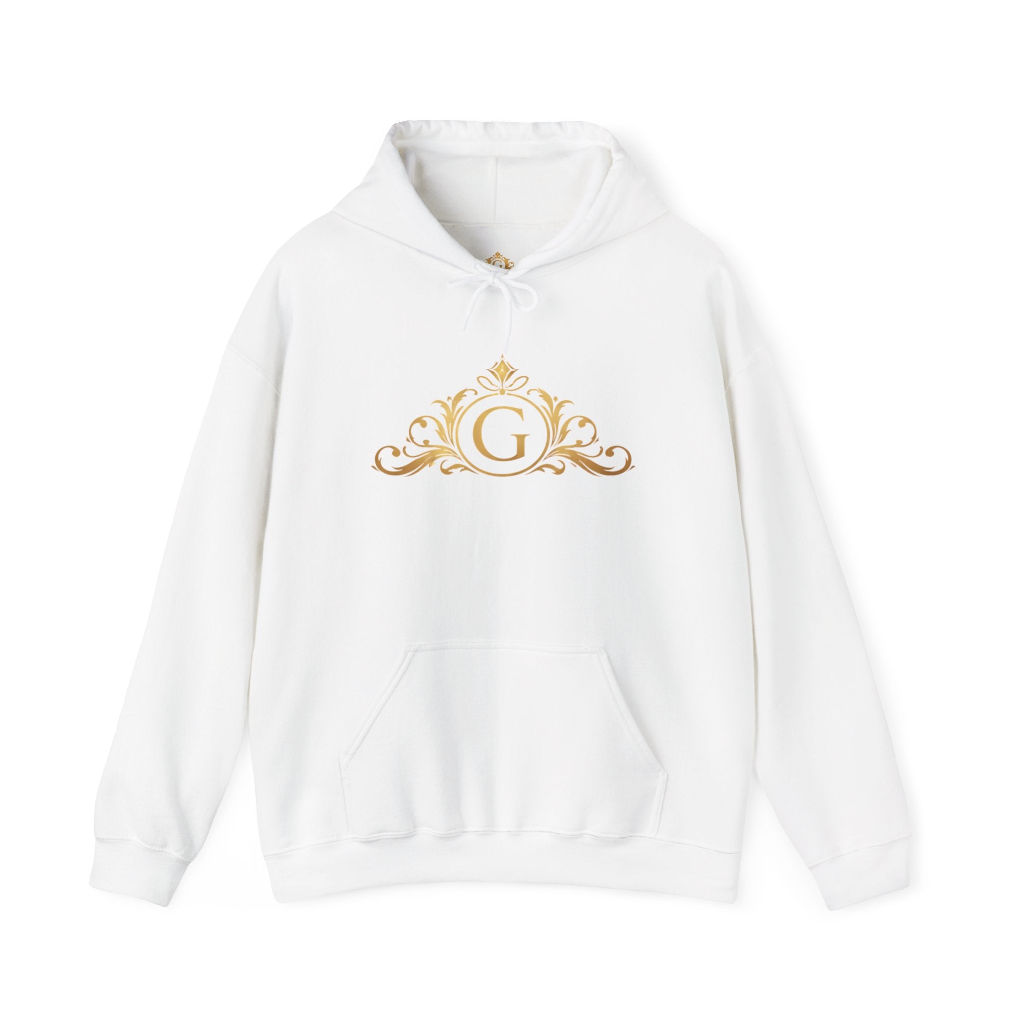 Goldy Signature Crest Hoodie – Luxury Black Unisex Pullover