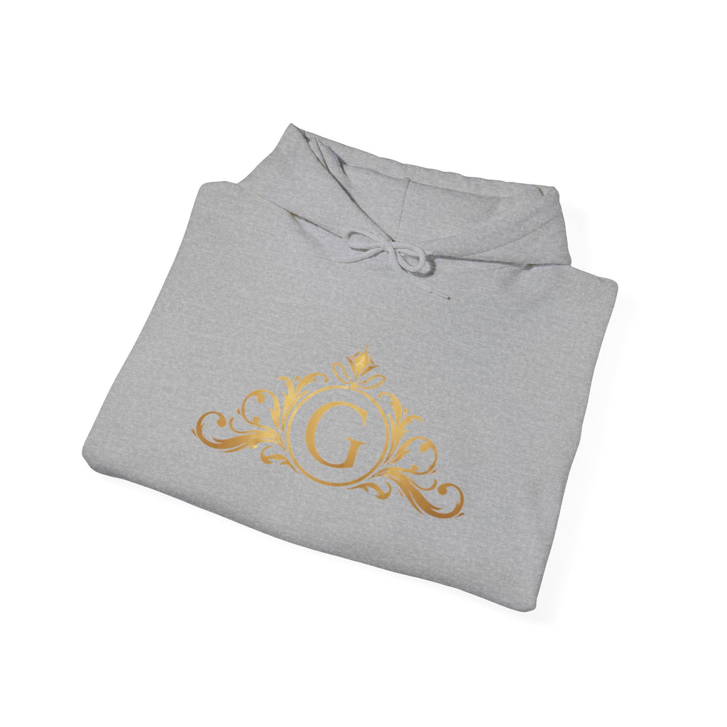 Goldy Signature Crest Hoodie – Luxury Black Unisex Pullover