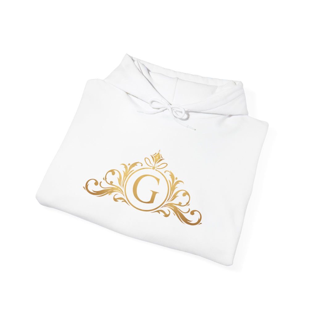 Goldy Signature Crest Hoodie – Luxury Black Unisex Pullover