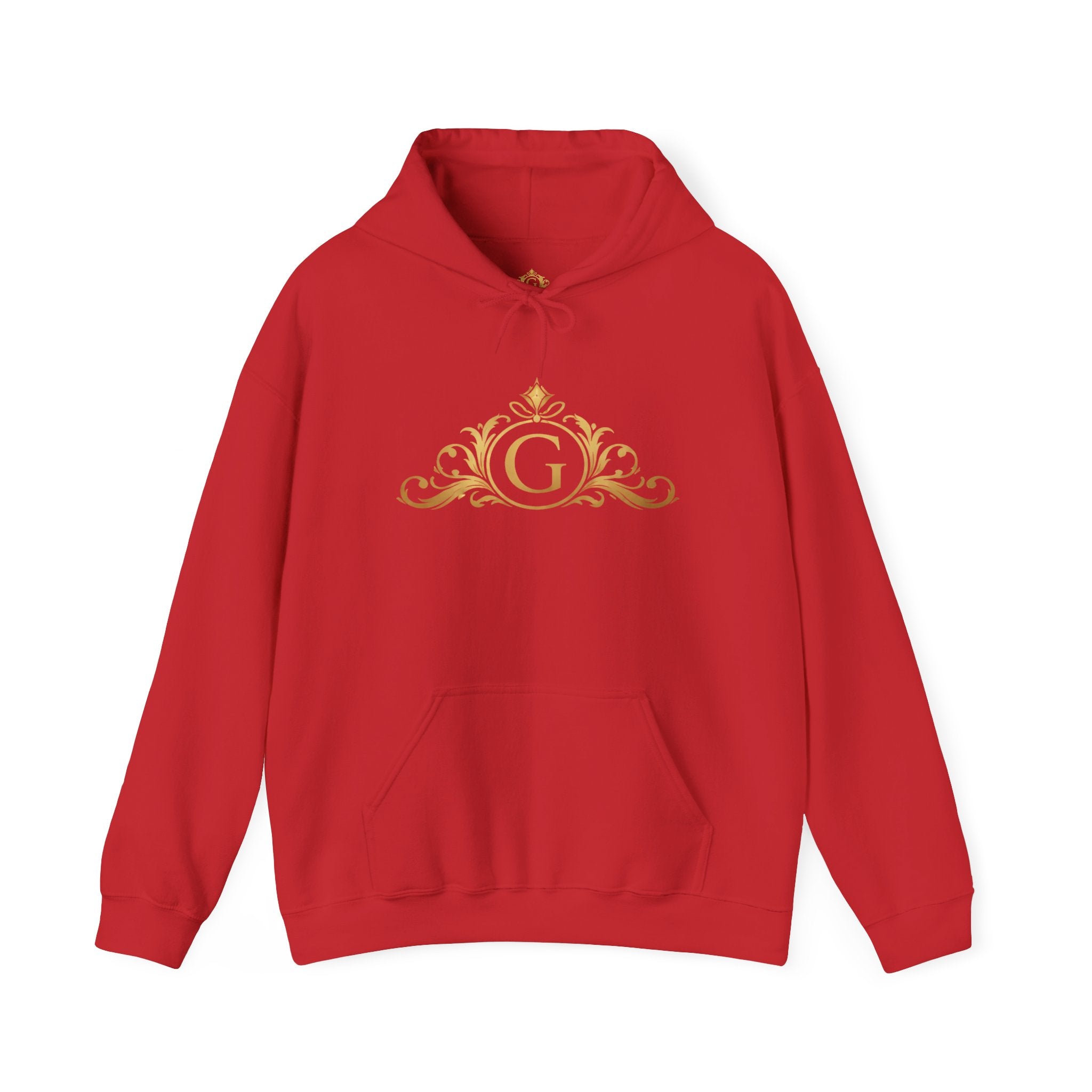 Goldy Signature Crest Hoodie – Luxury Black Unisex Pullover