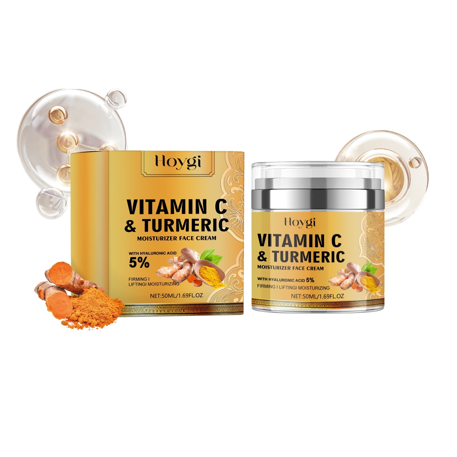 Vitamin C & Turmeric Brightening Moisturizer